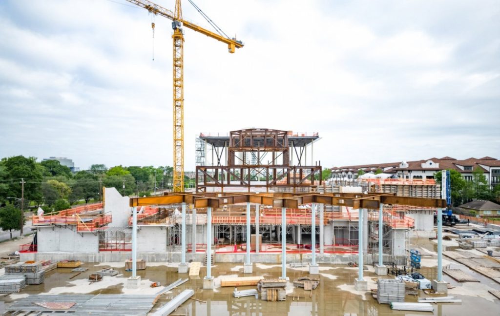 Scaffolding at the Ismaili center